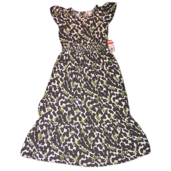 Cat & Jack Girls' Charcoal Maxi Dress - Picture 2 of 5